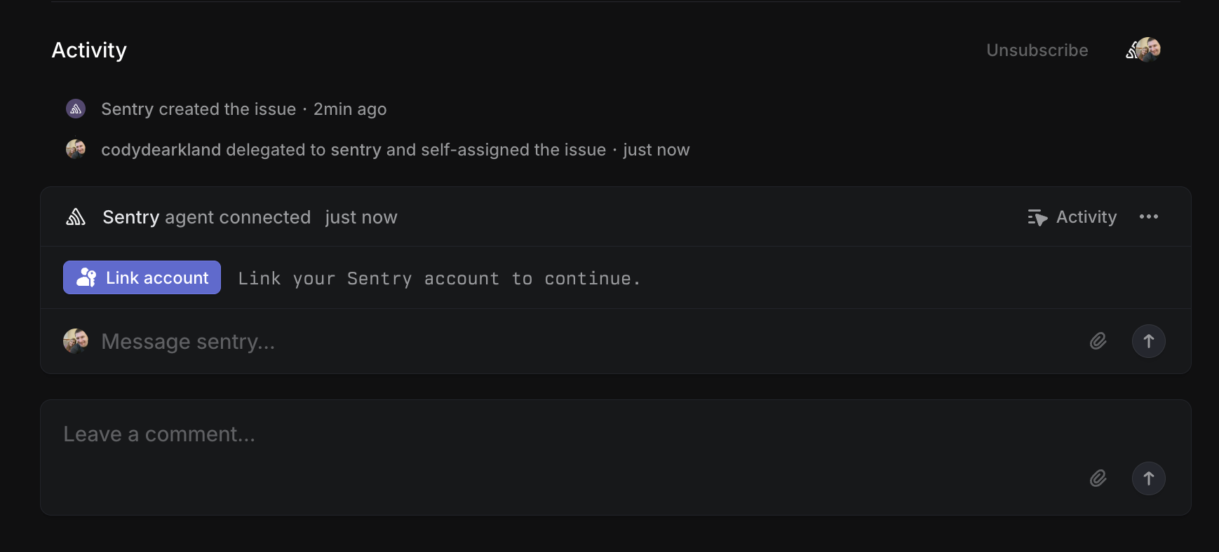 Link Sentry Agent for Linear